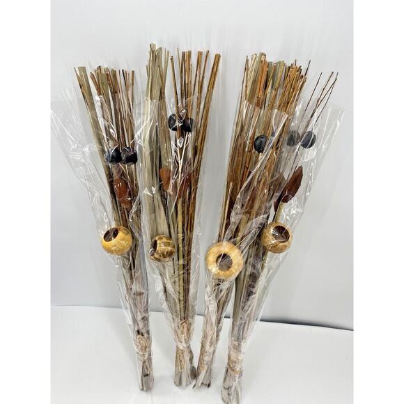 4 Bundles Long Stem Natural DRIED Twigs Berries Crafts Bouquets Arrangements - Picture 3 of 10